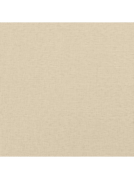 Izvelkams dīvāns, krēmkrāsas, 100x200 cm, audums