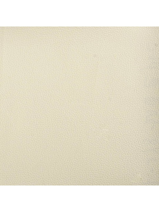 Dienas gulta ar matraci, krēmkrāsas, 90x200 cm, mākslīgā āda