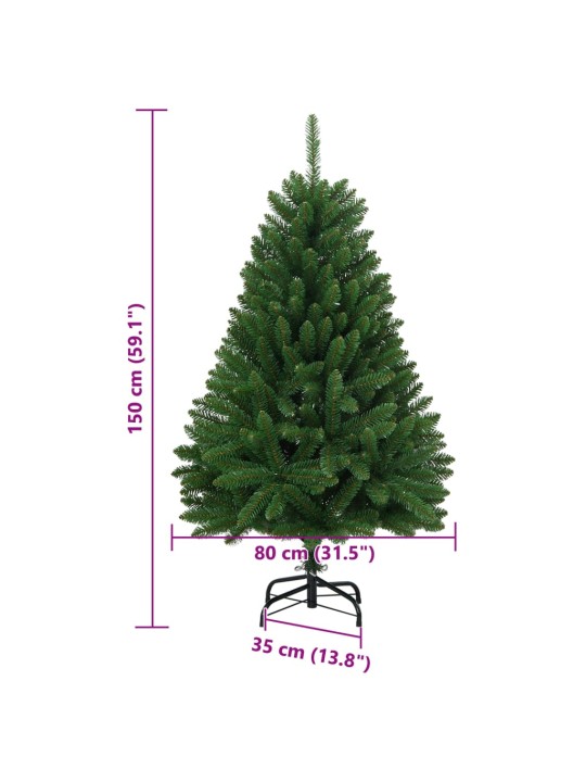 Mākslīgā Ziemassvētku egle ar statīvu, 150 cm