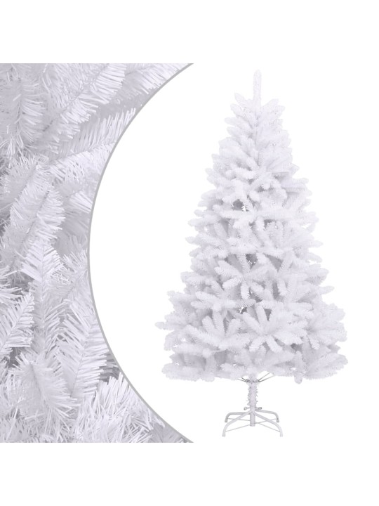 Mākslīgā ziemassvētku egle ar statīvu, balta, 300 cm