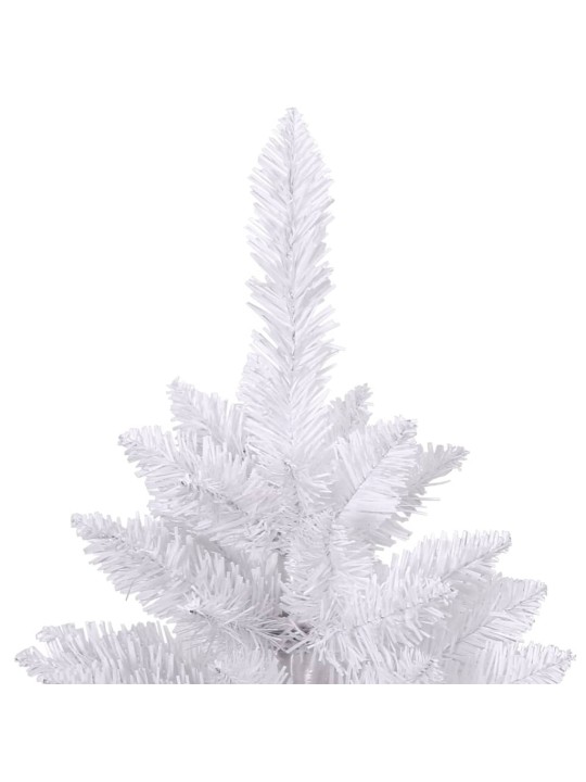 Mākslīgā ziemassvētku egle ar statīvu, balta, 300 cm