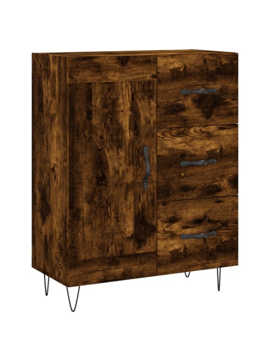 Augstais skapis, ozolkoka, 69,5x34x180 cm, inženierijas koks