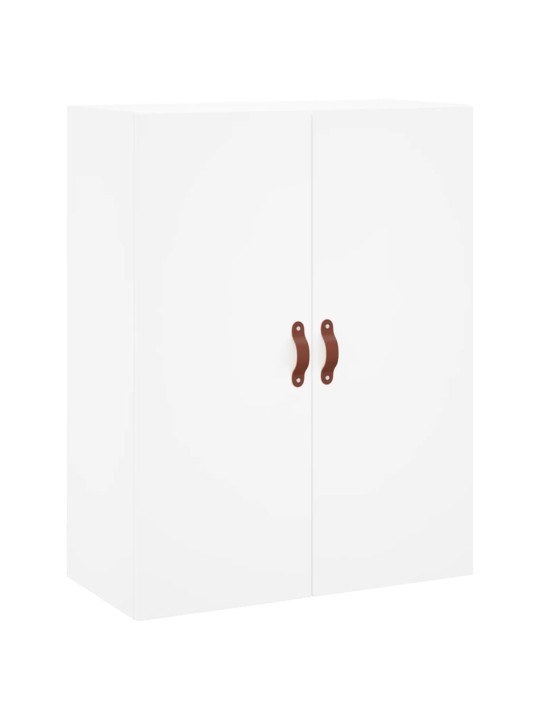 Augstais skapis, balts, 69,5x34x180 cm, inženierijas koks