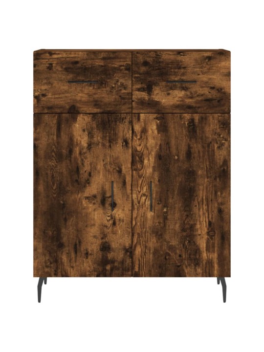 Augstais skapis, ozolkoka, 69,5x34x180 cm, inženierijas koks