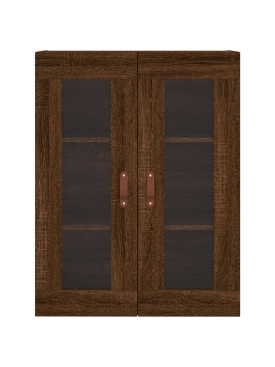Augstais skapis, ozolkoka, 69,5x34x180 cm, inženierijas koks