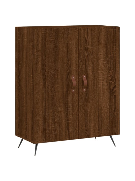 Augstais skapis, ozolkoka, 69,5x34x180 cm, inženierijas koks