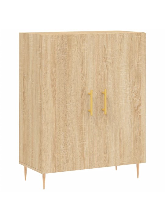 Augstais skapis, ozolkoka, 69,5x34x180 cm, inženierijas koks