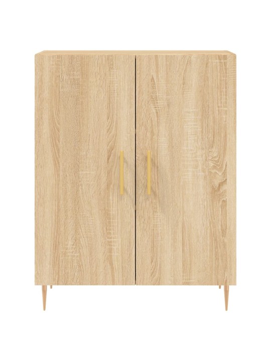 Augstais skapis, ozolkoka, 69,5x34x180 cm, inženierijas koks