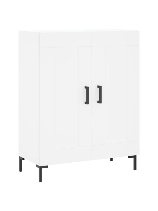 Augstais skapis, balts, 69,5x34x180 cm, inženierijas koks