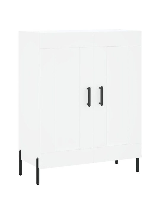 Augstais skapis, balts, 69,5x34x180 cm, inženierijas koks