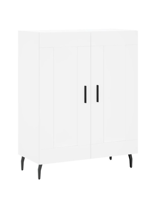 Augstais skapis, balts, 69,5x34x180 cm, inženierijas koks