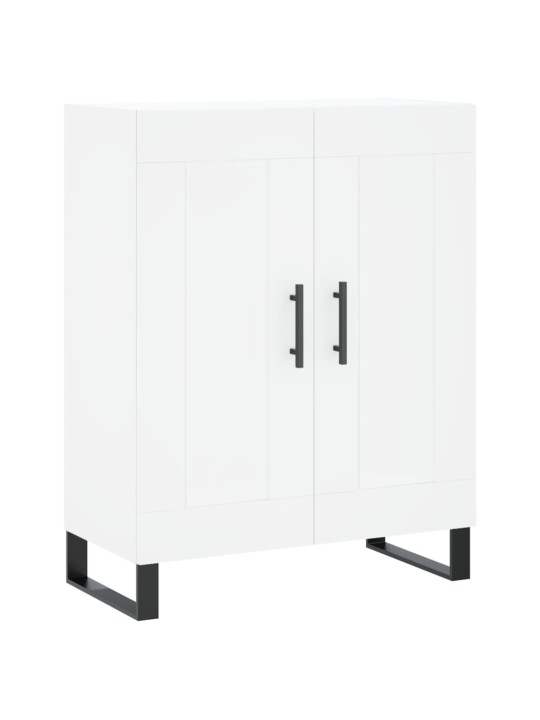 Augstais skapis, balts, 69,5x34x180 cm, inženierijas koks