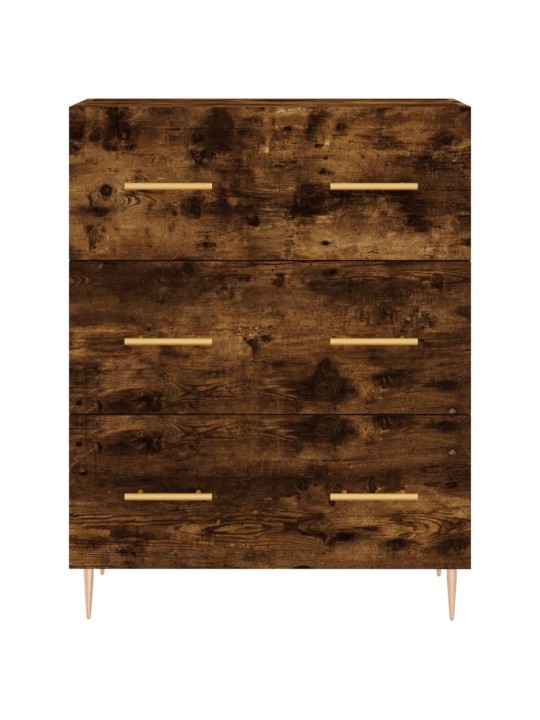Augstais skapis, ozolkoka, 69,5x34x180 cm, inženierijas koks
