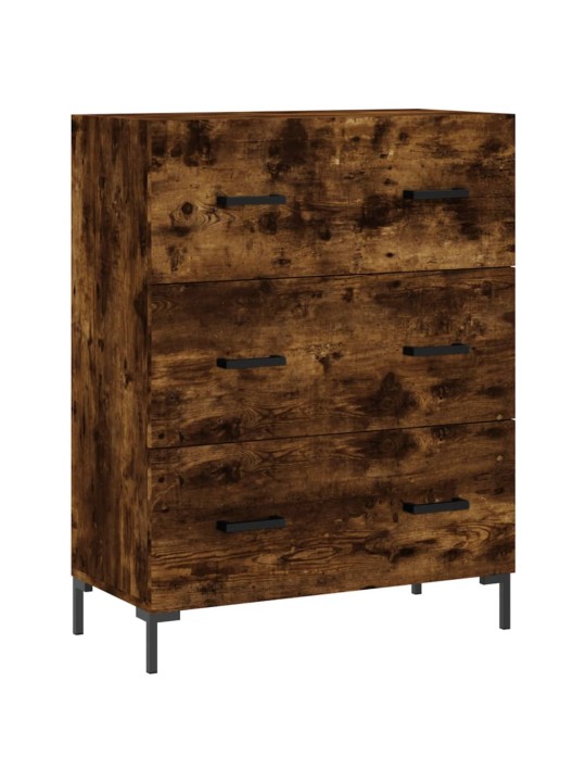 Augstais skapis, ozolkoka, 69,5x34x180 cm, inženierijas koks