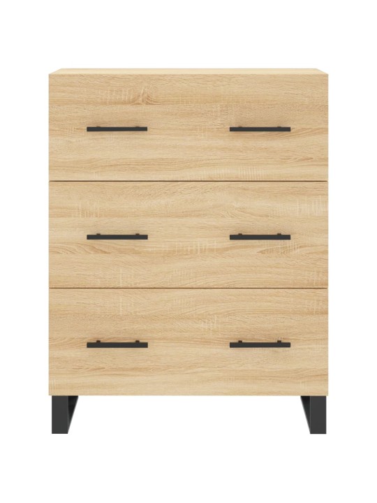 Augstais skapis, ozolkoka, 69,5x34x180 cm, inženierijas koks