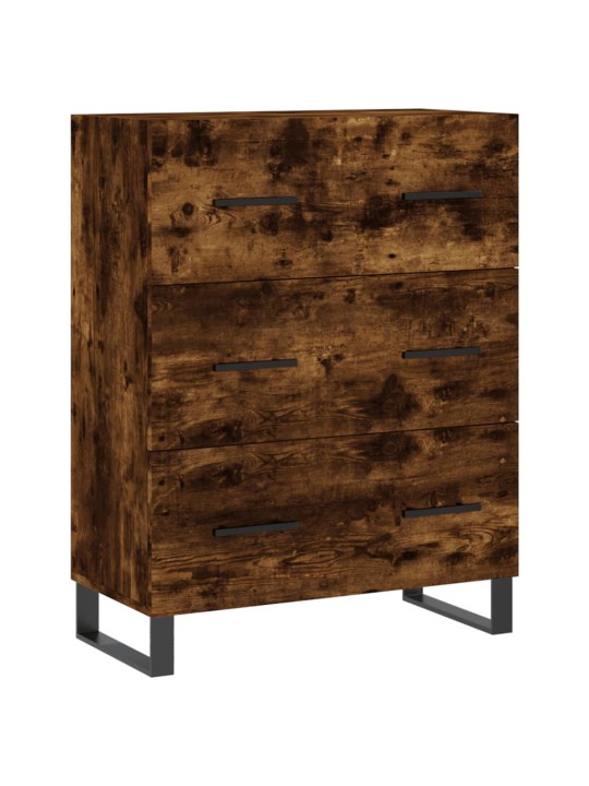 Augstais skapis, ozolkoka, 69,5x34x180 cm, inženierijas koks