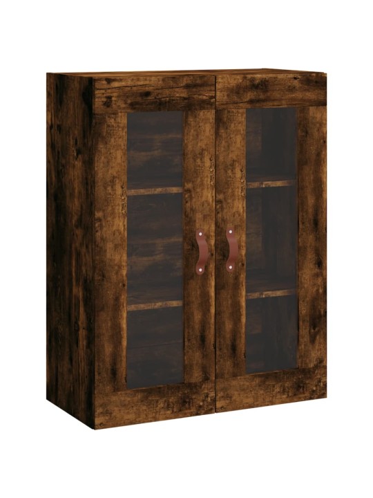 Augstais skapis, ozolkoka, 69,5x34x180 cm, inženierijas koks