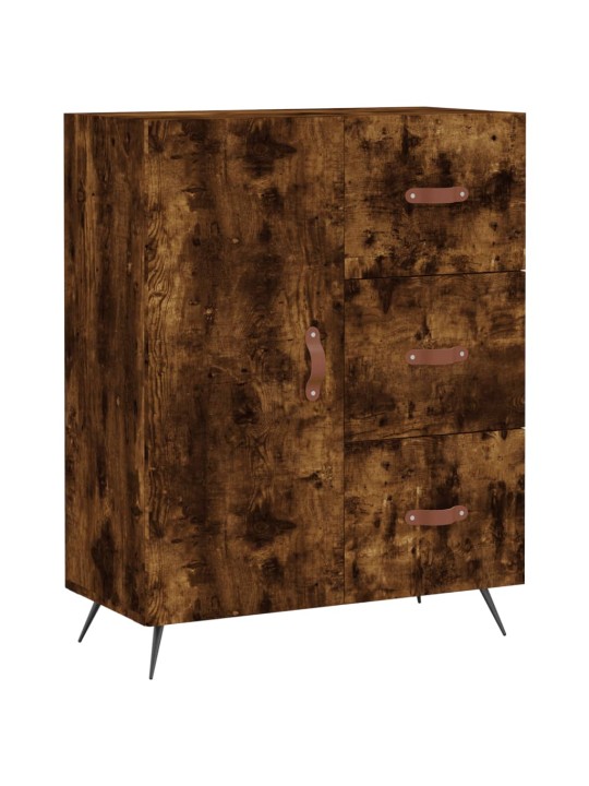 Augstais skapis, ozolkoka, 69,5x34x180 cm, inženierijas koks