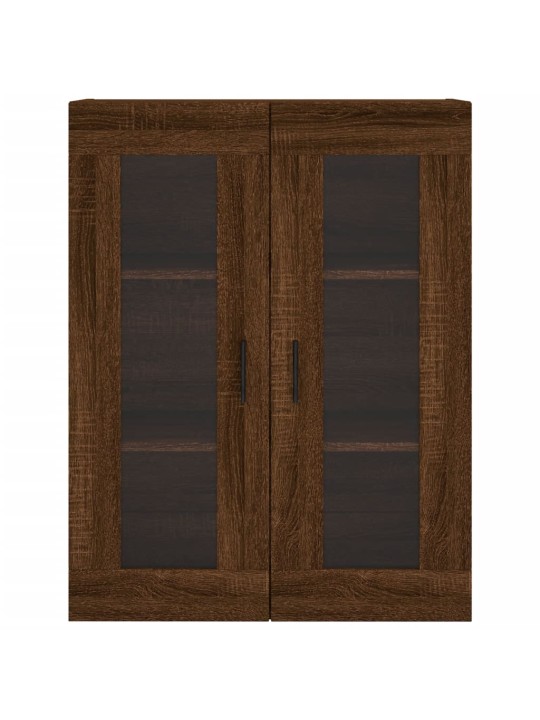 Augstais skapis, ozolkoka, 69,5x34x180 cm, inženierijas koks
