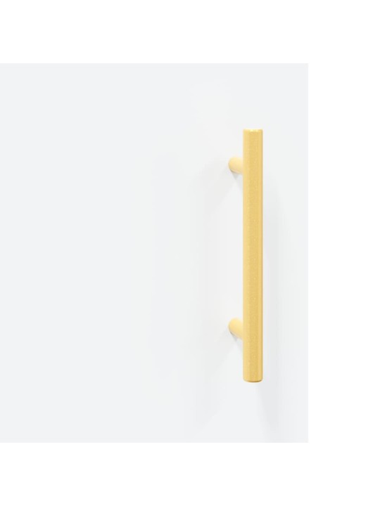 Augstais skapis, balts, 69,5x34x180 cm, inženierijas koks