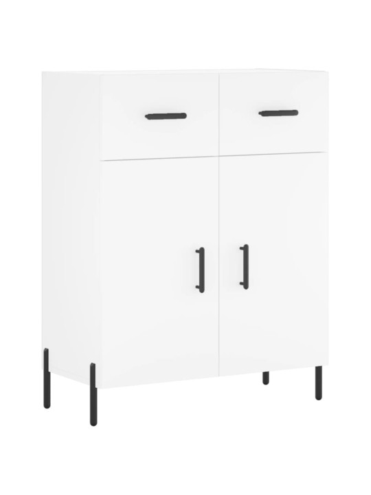 Augstais skapis, balts, 69,5x34x180 cm, inženierijas koks
