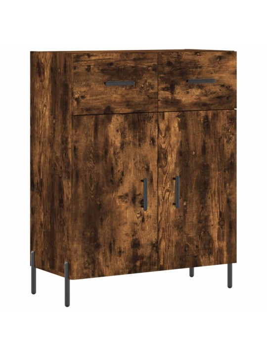 Augstais skapis, ozolkoka, 69,5x34x180 cm, inženierijas koks