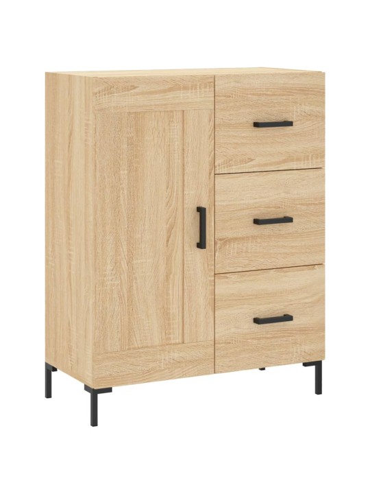 Augstais skapis, ozolkoka, 69,5x34x180 cm, inženierijas koks