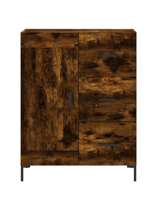 Augstais skapis, ozolkoka, 69,5x34x180 cm, inženierijas koks