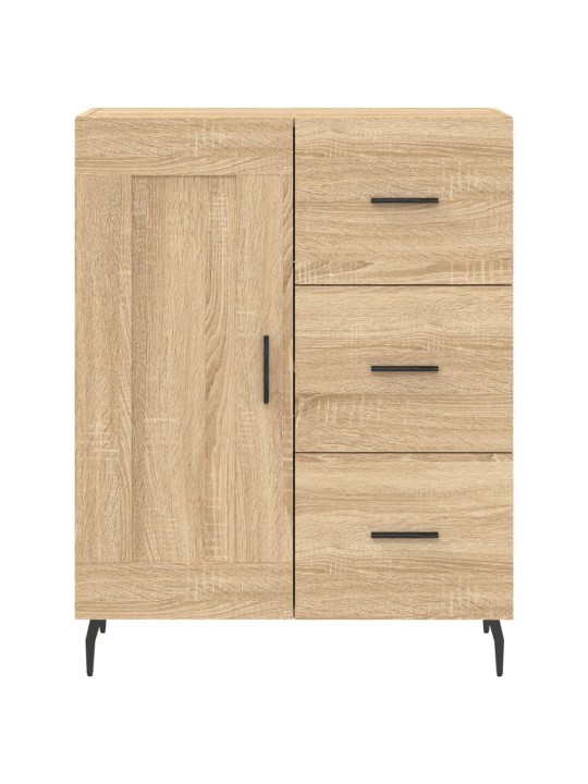 Augstais skapis, ozolkoka, 69,5x34x180 cm, inženierijas koks