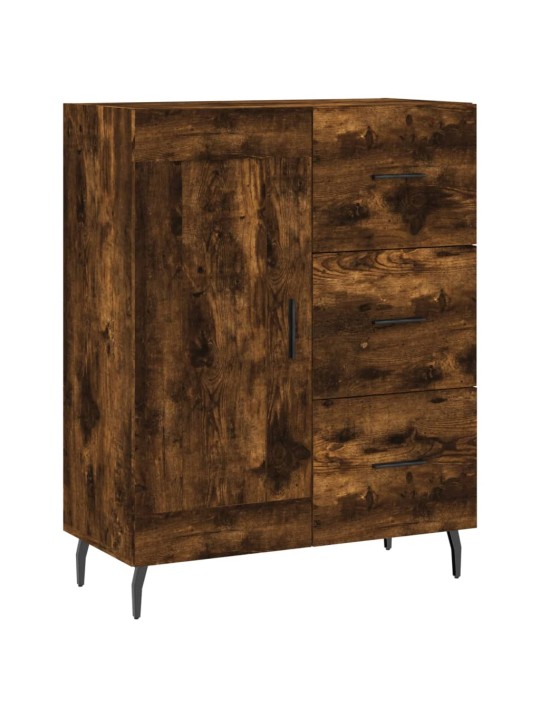Augstais skapis, ozolkoka, 69,5x34x180 cm, inženierijas koks