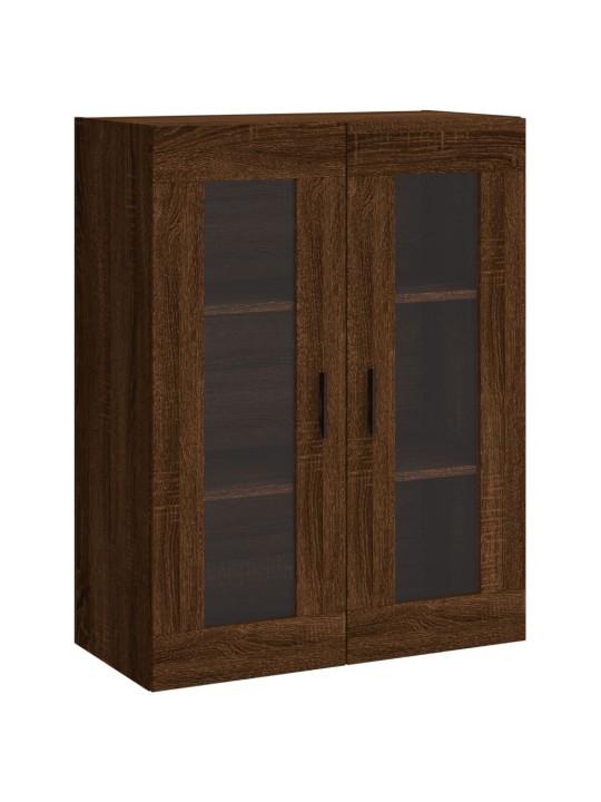 Augstais skapis, ozolkoka, 69,5x34x180 cm, inženierijas koks