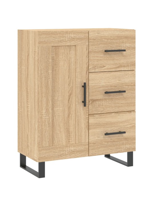 Augstais skapis, ozolkoka, 69,5x34x180 cm, inženierijas koks