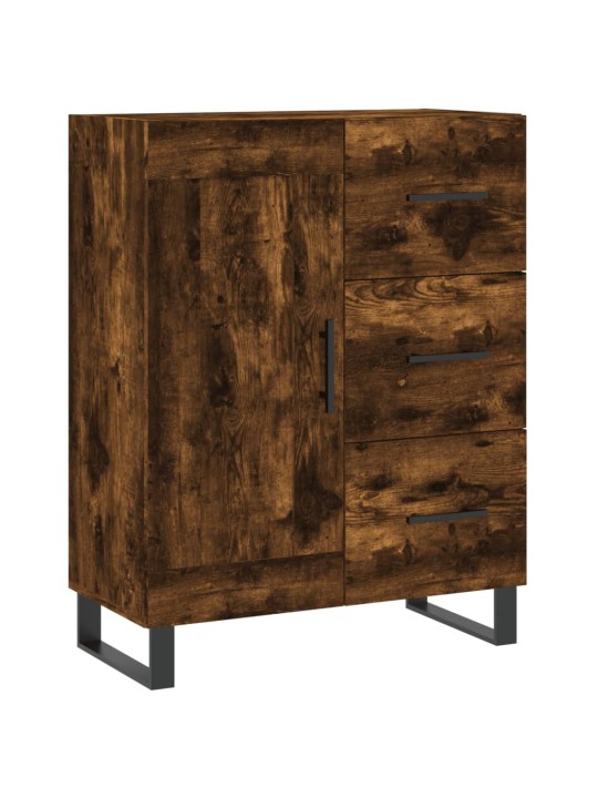 Augstais skapis, ozolkoka, 69,5x34x180 cm, inženierijas koks