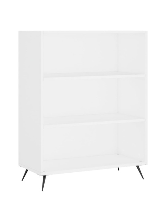 Augstais skapis, balts, 69,5x34x180 cm, inženierijas koks