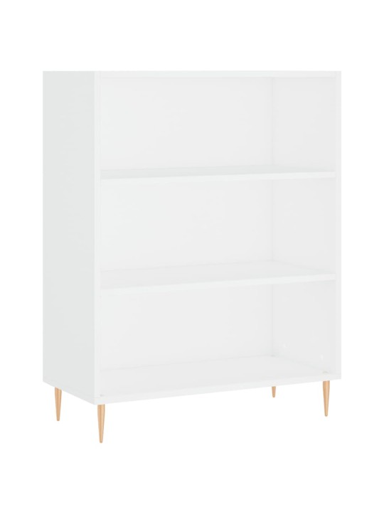 Augstais skapis, balts, 69,5x34x180 cm, inženierijas koks