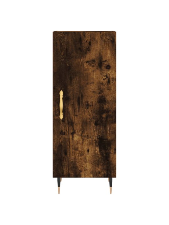 Augstais skapītis, ozolkoka, 34,5x34x180 cm, inženierijas koks