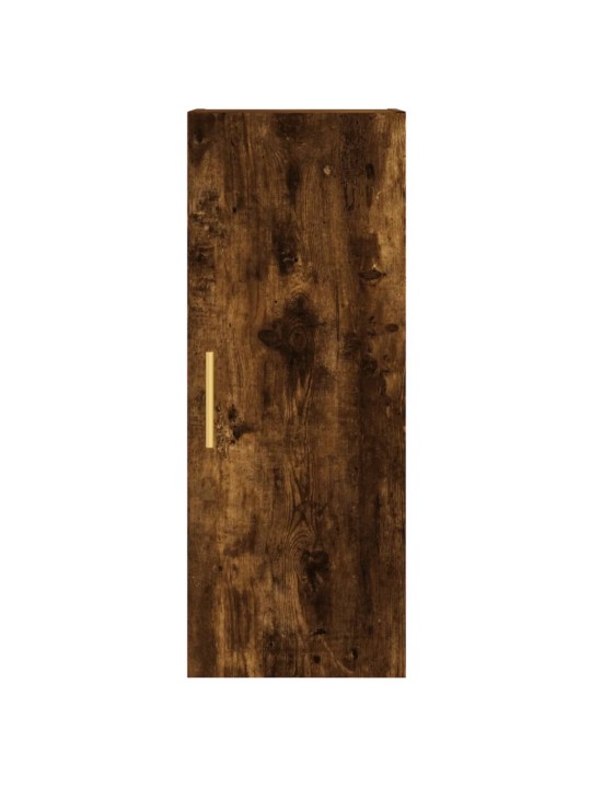 Augstais skapītis, ozolkoka, 34,5x34x180 cm, inženierijas koks