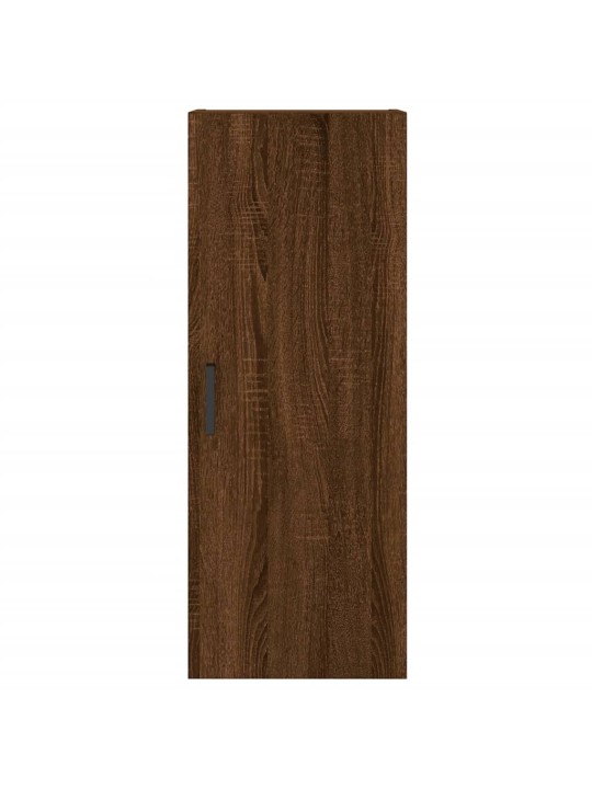 Augstais skapītis, ozolkoka, 34,5x34x180 cm, inženierijas koks