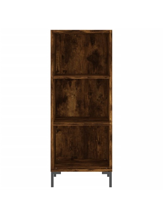 Augstais skapītis, ozolkoka, 34,5x34x180 cm, inženierijas koks