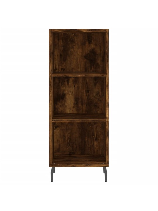 Augstais skapītis, ozolkoka, 34,5x34x180 cm, inženierijas koks