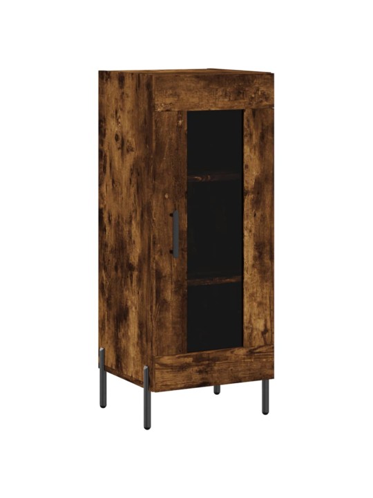 Augstais skapītis, ozolkoka, 34,5x34x180 cm, inženierijas koks