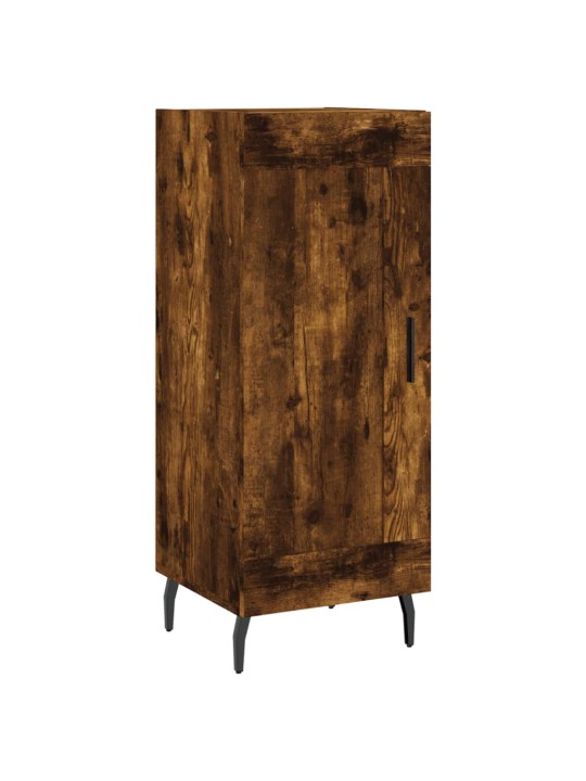 Augstais skapītis, ozolkoka, 34,5x34x180 cm, inženierijas koks