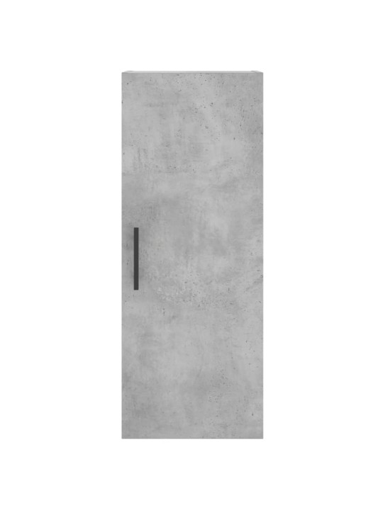 Augstais skapītis, pelēks, 34,5x34x180 cm, inženierijas koks