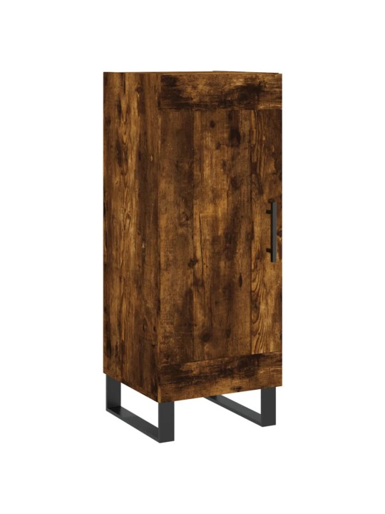 Augstais skapītis, ozolkoka, 34,5x34x180 cm, inženierijas koks