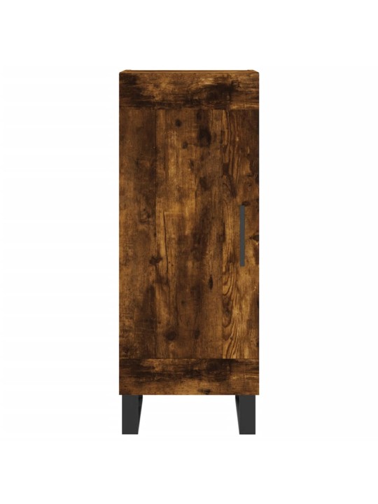 Augstais skapītis, ozolkoka, 34,5x34x180 cm, inženierijas koks