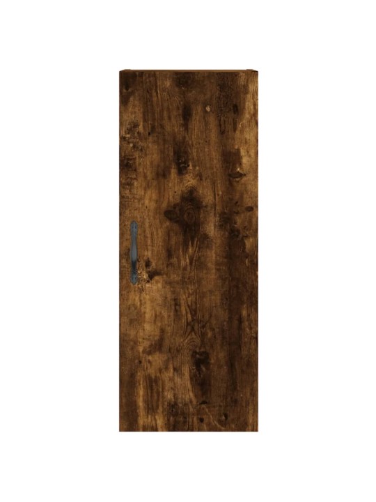 Augstais skapītis, ozolkoka, 34,5x34x180 cm, inženierijas koks
