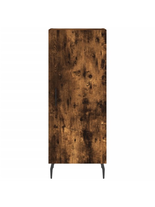 Augstais skapītis, ozolkoka, 34,5x34x180 cm, inženierijas koks
