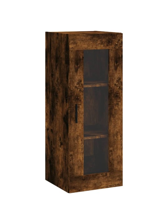 Augstais skapītis, ozolkoka, 34,5x34x180 cm, inženierijas koks