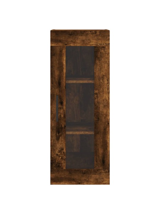 Augstais skapītis, ozolkoka, 34,5x34x180 cm, inženierijas koks