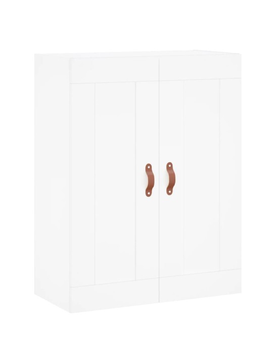 Augstais skapis, balts, 69,5x34x180 cm, inženierijas koks